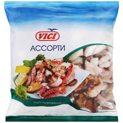 Ассорти из морепродуктов зам. Vici любо есть 400гр.