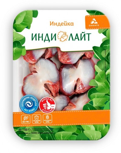 Мышечные желудки индейки 0,5кг Новые Фермы