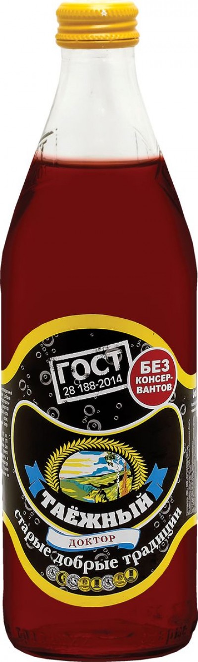 Лимонад "Гост" Таежный доктор газ. 0,5л ст/бут.
