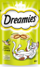 Сухой корм Dreamies для взрослых кошек Лакомые подушечки 60г в асс-те