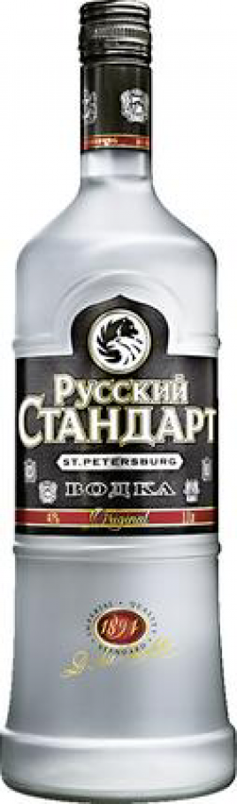 Водка Русский стандарт 40% 1л.