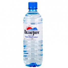 Вода мин. питьевая столовая "Пилигрим" газ 0.5л