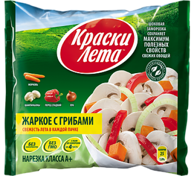 Жаркое с грибами 400г Краски Лета