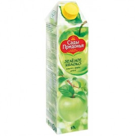 Сок Сады придонья зеленое яблоко1л