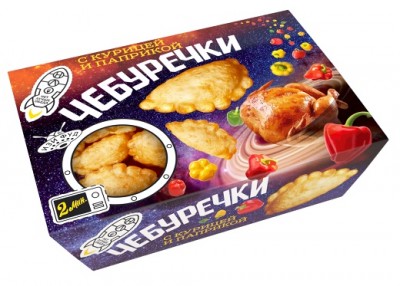 ЧебуреЧКИ Нет лучше обеда курица, паприка 300гр лоток