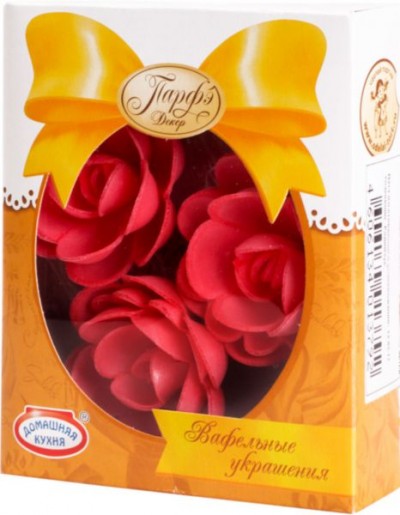 13792 Вафельное украшение Розочка