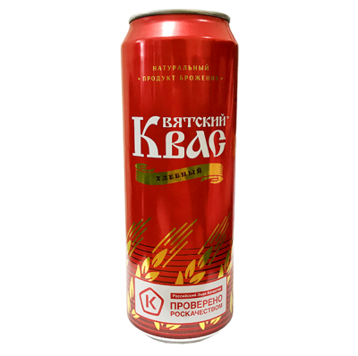 Квас Вятский 0.45л.ж/б