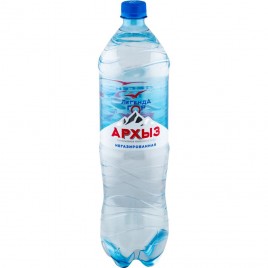 Вода "Легенда гор Архыз" 1,5л не газ