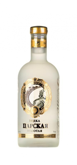 Водка Царская золотая ладога 40% 0,7л.