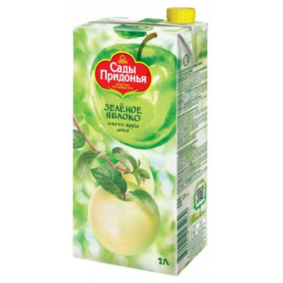 Нектар Сады Придонья Зеленое яблоко 2л