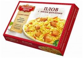 Плов с мясом цыпленка Российская корона 0,3гр.