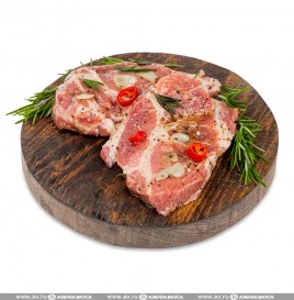 Стейк из мраморной говядины  в маринаде 1кг