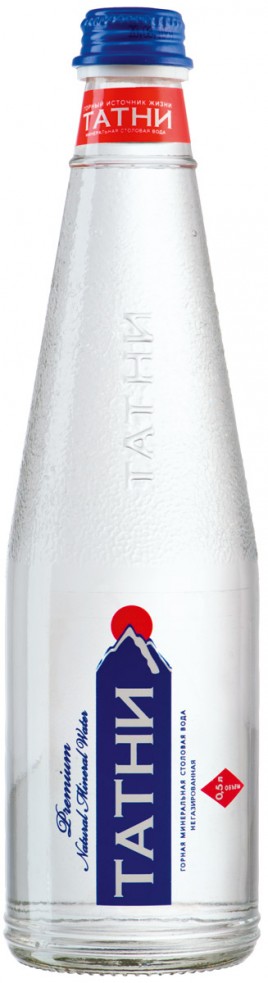 Вода Татни 0.5л стекло. б/г