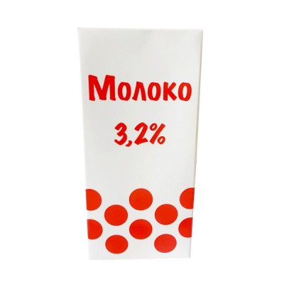 БЗМЖ Молоко Красный Горошек 3,2%  1л.