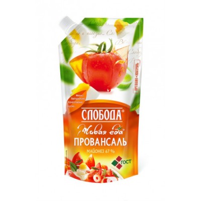 Майонез Слобода провансаль 230 г с доз.