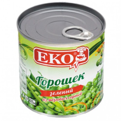 ЭКО Горошек консерв.400гр.