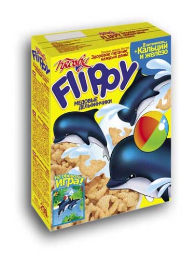 Готовые завтраки Медовые дельфинчики Кросби 200г