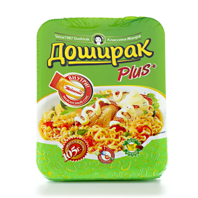Лапша Доширак Плюс куриная конт.105г