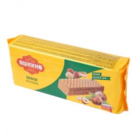 Вафли Яшкино Ореховые 300г