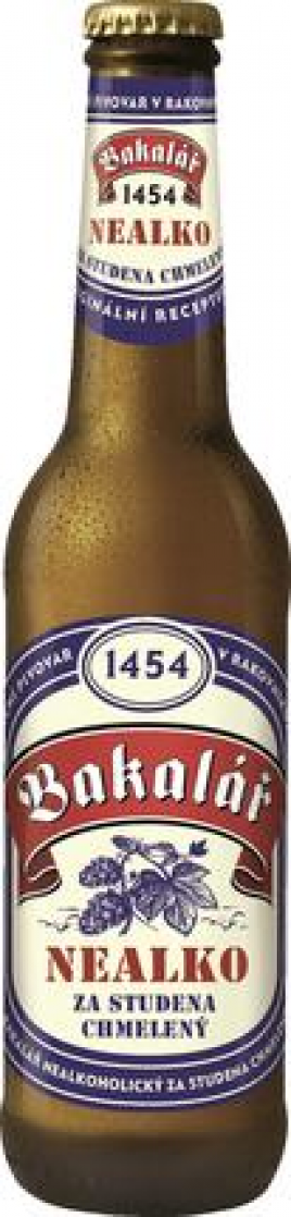 Пиво б/а Бакалар холодного охмеления 0,33л ст/б