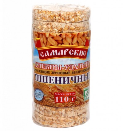 Хлебцы Самарские пшеничные 110гр