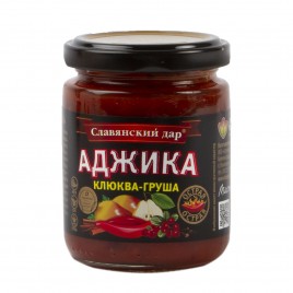 Аджика клюква-груша 170г. Славянский дар
