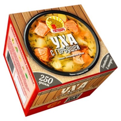 Уха с горбушей 250г Государь-суп