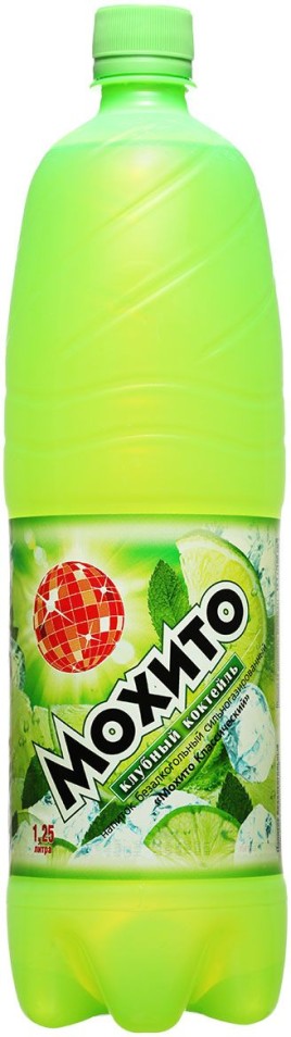 Напиток Мохито классический б/а с/г 1,25л