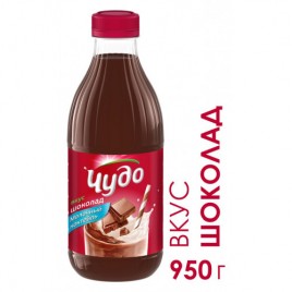 БЗМЖ Коктейль Чудо молоч. шоколад 2% 950г пэт