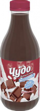 БЗМЖ Коктейль Чудо молоч. шоколад 2% 950г пэт