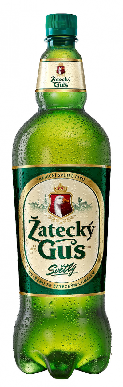 Пиво Жатецкий гусь 1,35л 4,6% пэт