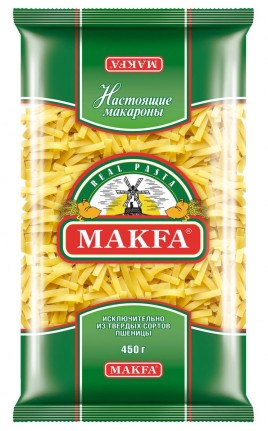 Макфа Макаронные изделия Лапша короткая 450г