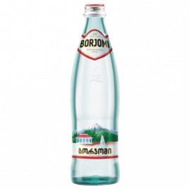 Вода минеральная леч-стол.Боржоми 0,5л.газ. ст/б