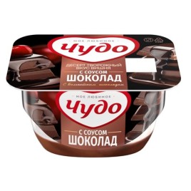 БЗМЖ Десерт творожный Чудо вкус вишня-шоколад 4,4% 100гр