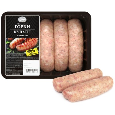 Купаты Премиум охл.400г лоток Дмитрогорск