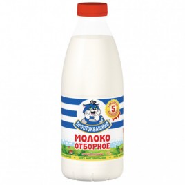 БЗМЖ Молоко отборное паст. Простоквашино 930мл