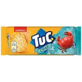Крекер Тук со вкусом краба 100г