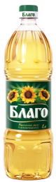 Масло подсолнечное Благо раф.1л.---