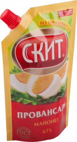 Майонез Скит 225 г с доз.