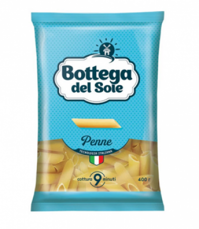 Bottega del Sole Макароны "Перья"400г