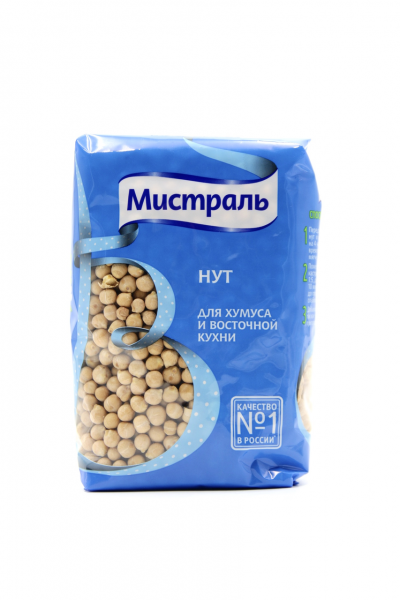Мистраль Горох Нут для хумуса и восточной кухни 450гр