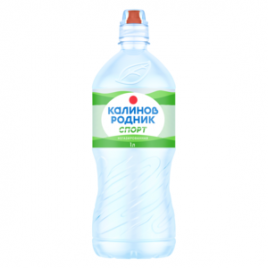 Вода Калинов родник 1л б/г спорт пэт