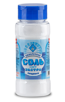 Соль пищевая Экстра.пэт.250гр.