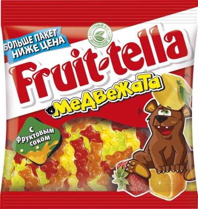 Жевательный мармелад Фрутелла Медвежата 150г.