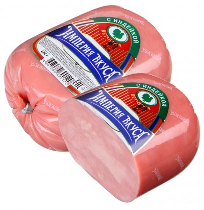 Ветчина Империя Вкуса с индейкой 1кг Черкизово