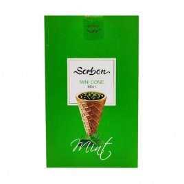 Мини-рожок хрустящий "Sorbon" с аром мяты 200г.