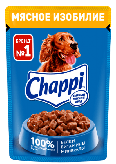 Чаппи мясное изобилие 85г.