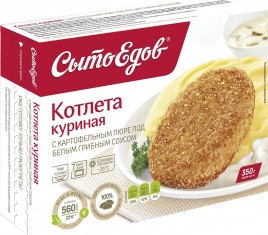 Котлета куриная с пюре СытоЕдов 350г