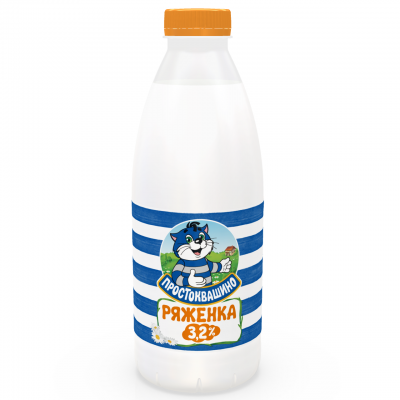 БЗМЖ Ряженка 3,2% Простоквашино 930г