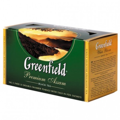 Чай Гринфилд Премиум Ассам 25пак